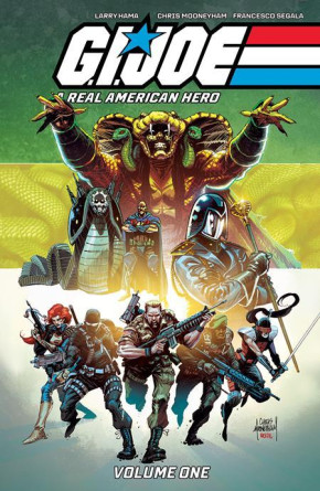 GI JOE A REAL AMERICAN HERO VOLUME 1 GRAPHIC NOVEL CHRIS MOONEYHAM DM VARIANT COVER