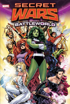 SECRET WARS BATTLEWORLD OMNIBUS VOLUME 1 HARDCOVER JIM CHEUNG COVER