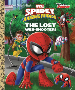 MARVEL SPIDEY LOST WEBSHOOTER LITTLE GOLDEN BOOK HARDCOVER