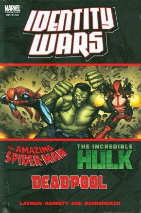 DEADPOOL AMAZING SPIDER-MAN HULK IDENTITY WARS HARDCOVER