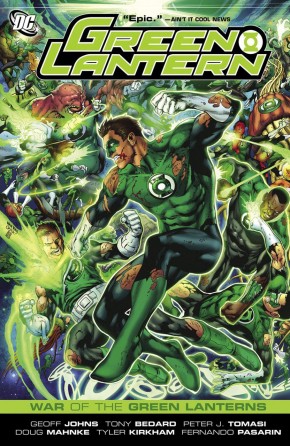 GREEN LANTERN WAR OF THE GREEN LANTERNS GRAPHIC NOVEL