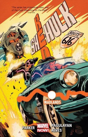RED SHE-HULK VOLUME 2 ROUTE 616 GRAPHIC NOVEL