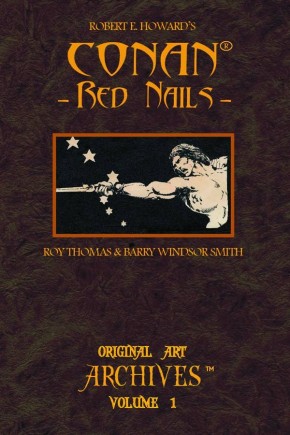 CONAN RED NAILS ORIGINAL ART ARCHIVES HARDCOVER