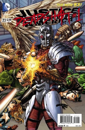 JUSTICE LEAGUE OF AMERICA #7.1 DEADSHOT (2013 SERIES) STANDARD COVER