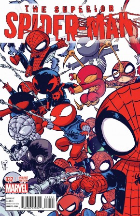Superior Spiderman #32 (Young Interlocking Variant)