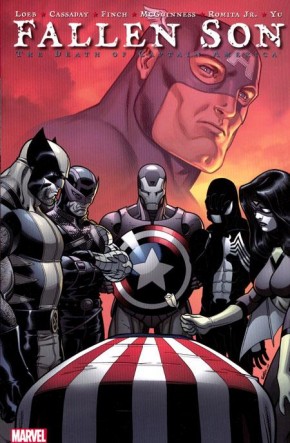 FALLEN SON DEATH OF CAPTAIN AMERICA GRAPHIC NOVEL