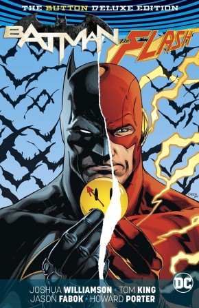 BATMAN FLASH THE BUTTON DELUXE US EDITION HARDCOVER