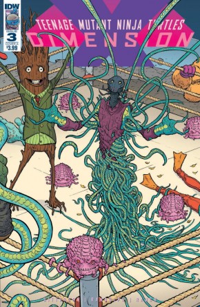 TEENAGE MUTANT NINJA TURTLES DIMENSION X #3 