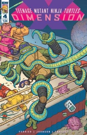 TEENAGE MUTANT NINJA TURTLES DIMENSION X #4