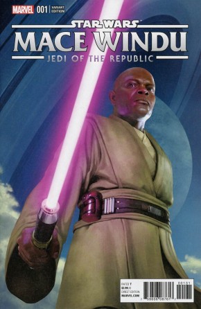 STAR WARS JEDI REPUBLIC MACE WINDU #1 RAHZZAH 1 IN 10 INCENTIVE VARIANT 