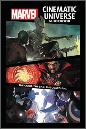 MARVEL CINEMATIC UNIVERSE GUIDEBOOK THE GOOD THE BAD THE GUARDIANS HARDCOVER