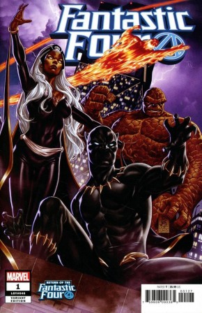 FANTASTIC FOUR #1 BROOKS RETURN OF THE FANTASTIC FOUR VARIANT