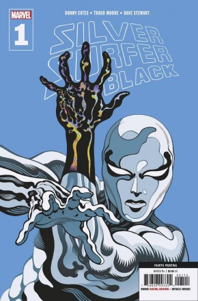 SILVER SURFER BLACK #1 4TH PRINTING