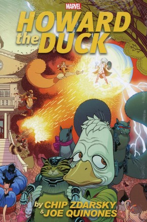 HOWARD THE DUCK ZDARSKY QUINONES OMNIBUS HARDCOVER TRADD MOORE DM VARIANT COVER