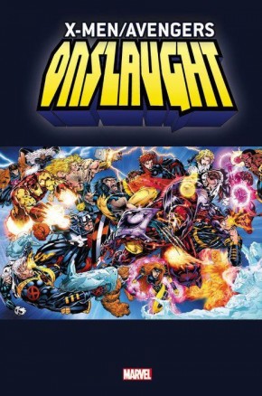 X-MEN AVENGERS ONSLAUGHT OMNIBUS HARDCOVER IAN CHURCHILL COVER