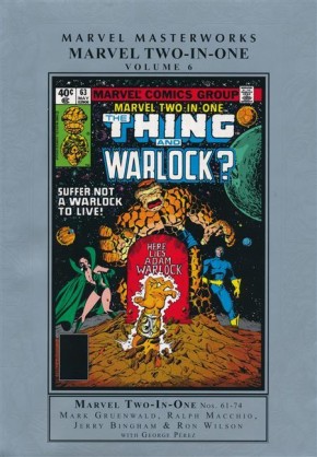 MARVEL MASTERWORKS MARVEL TWO-IN-ONE VOLUME 6 HARDCOVER