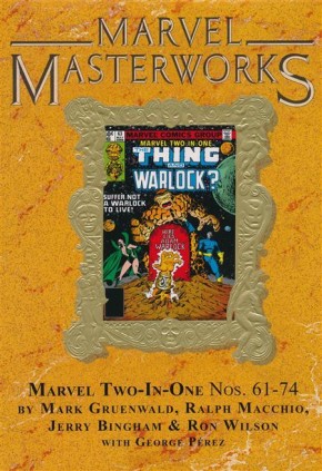 MARVEL MASTERWORKS MARVEL TWO-IN-ONE VOLUME 6 DM VARIANT HARDCOVER