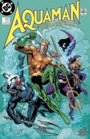 AQUAMAN 80TH ANNIVERSARY 100-PAGE SUPER SPECTACULAR #1 COVER F CHUCK PATTON & KEVIN NOWLAN 1980S