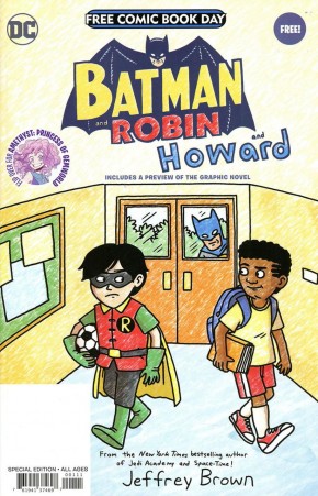 FCBD 2021 BATMAN AND ROBIN AND HOWARD / AMETHYST PRINCESS OF GEMWORLD SPECIAL EDITION FLIPBOOK 