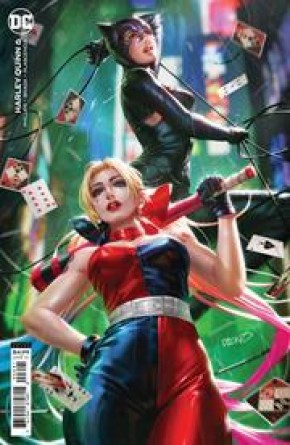 HARLEY QUINN #6 (2021 SERIES) DERRICK CHEW CARD STOCK VARIANT