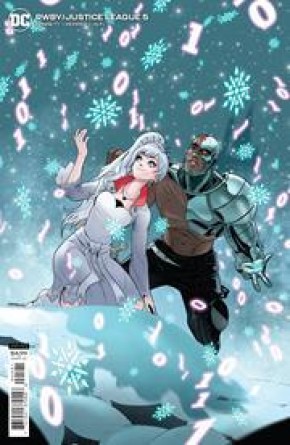 RWBY JUSTICE LEAGUE #5 SIMONE DI MEO CARD STOCK VARIANT