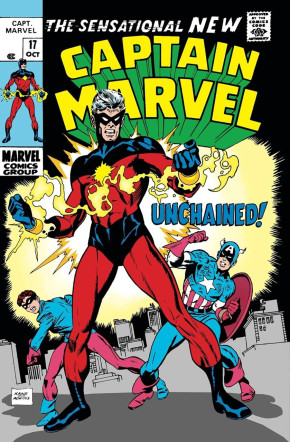 CAPTAIN MAR-VELL OMNIBUS VOLUME 1 HARDCOVER GIL KANE COVER