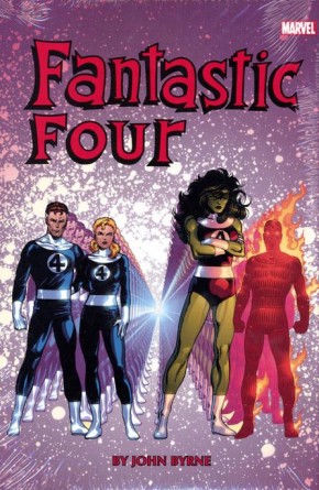 FANTASTIC FOUR BY JOHN BYRNE OMNIBUS VOLUME 2 BYRNE INFINITY COVER