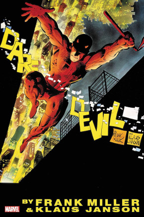 DAREDEVIL BY FRANK MILLER AND KLAUS JANSON OMNIBUS HARDCOVER POSTER COVER