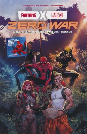 FORTNITE X MARVEL ZERO WAR HARDCOVER