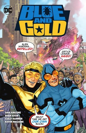 BLUE AND GOLD GRAPHIC NOVEL