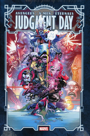 JUDGMENT DAY OMNIBUS HARDCOVER PATRICK GLEASON DM VARIANT COVER