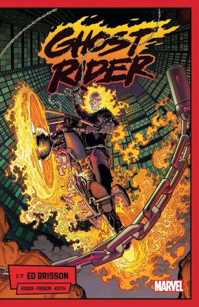 GHOST RIDER BY ED BRISSON GRAPHIC NOVEL