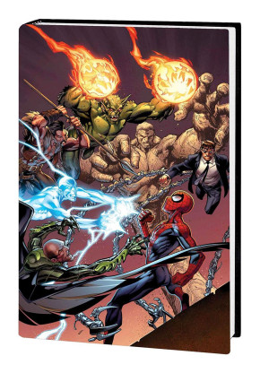 ULTIMATE COMICS SPIDER-MAN DEATH OF SPIDER-MAN OMNIBUS HARDCOVER MARK BAGLEY COVER