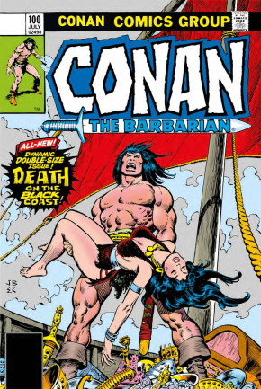 CONAN THE BARBARIAN THE ORIGINAL COMICS OMNIBUS VOLUME 4 HARDCOVER JOHN BUSCEMA DM VARIANT COVER