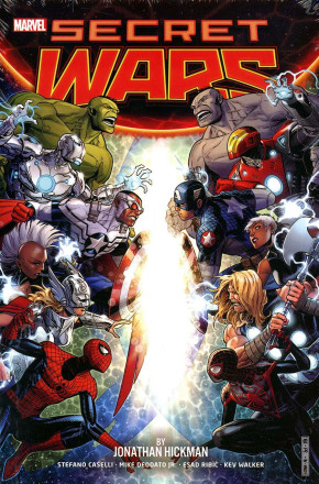 SECRET WARS BY JONATHAN HICKMAN OMNIBUS HARDCOVER JIM CHEUNG DM VARIANT COVER