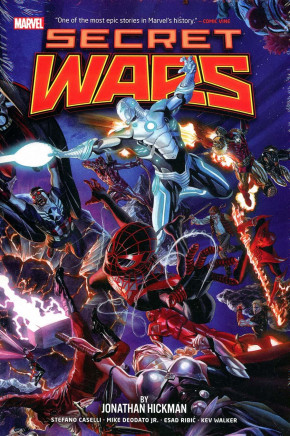 SECRET WARS BY JONATHAN HICKMAN OMNIBUS HARDCOVER ALEX ROSS DM VARIANT COVER