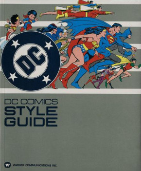 DC COMICS STYLE GUIDE 1982 HARDCOVER
