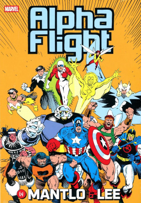 ALPHA FLIGHT BY MANTLO AND LEE OMNIBUS HARDCOVER MIKE MIGNOLA DM VARIANT COVER