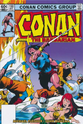 CONAN THE BARBARIAN THE ORIGINAL COMICS OMNIBUS VOLUME 6 HARDCOVER JOHN BUSCEMA COVER