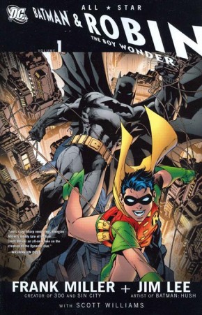 ALL STAR BATMAN AND ROBIN VOLUME 1 THE BOY WONDER GRAPHIC NOVEL