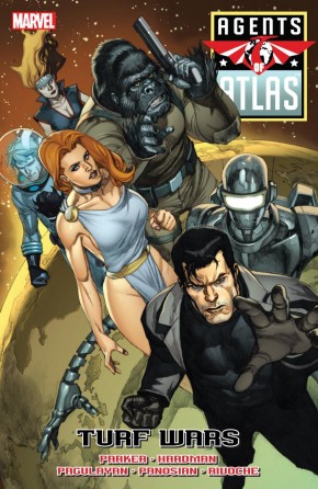 AGENTS OF ATLAS TURF WARS GRAPHIC NOVEL