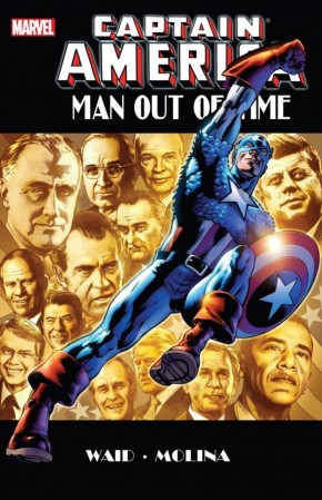 CAPTAIN AMERICA MAN OUT OF TIME HARDCOVER
