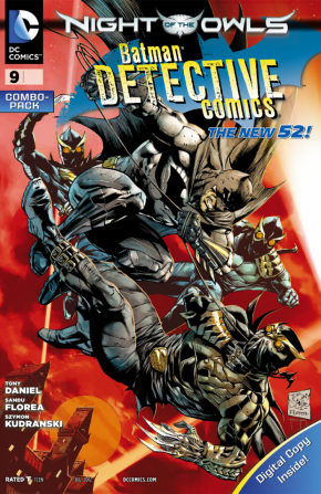 DETECTIVE COMICS #9 2011 SERIES COMBO PACK