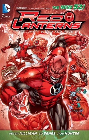 RED LANTERNS VOLUME 1 BLOOD AND RAGE GRAPHIC NOVEL