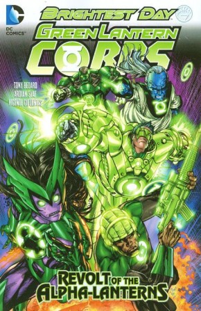 GREEN LANTERN CORPS REVOLT OF THE ALPHA LANTERNS GRAPHIC NOVEL