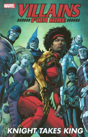 VILLAINS FOR HIRE KNIGHT TAKES KING GRAPHIC NOVEL
