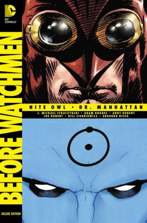 BEFORE WATCHMEN NITE OWL DR MANHATTAN DELUXE HARDCOVER (Corner Dink)