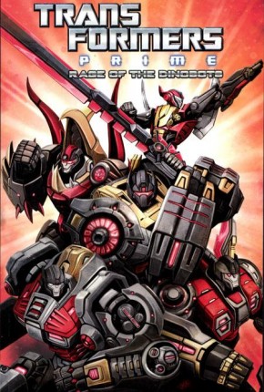 TRANSFORMERS PRIME RAGE OF THE DINOBOTS GRAPHIC NOVEL