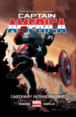 CAPTAIN AMERICA VOLUME 1 CASTAWAY IN DIMENSION Z BOOK 1 HARDCOVER