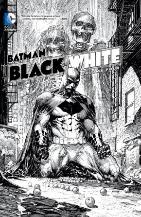 BATMAN BLACK AND WHITE VOLUME 4 HARDCOVER